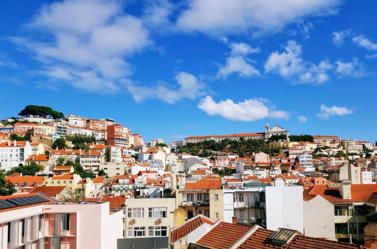 Amazing Downtown Apt With Small Balcony With View Over The Castle Lisabona Exterior foto