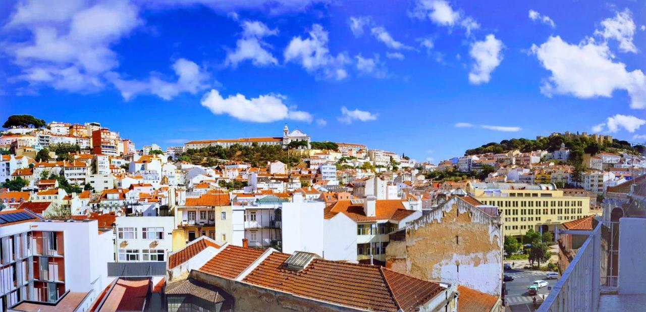 Amazing Downtown Apt With Small Balcony With View Over The Castle Lisabona Exterior foto